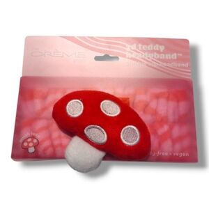 The Crème Shop Mush Love Mushroom 3D Teddy Headband